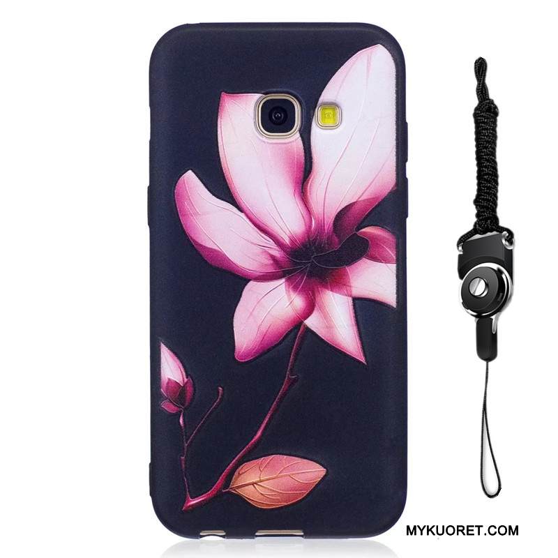 Kuori Samsung Galaxy A3 2017 Monivärinen Pesty Suede Puhelimen Kuoret, Kotelo Samsung Galaxy A3 2017 Suojaus