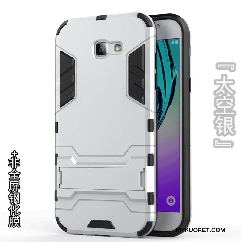 Kuori Samsung Galaxy A3 2017 Pehmeä Neste Puhelimen Kuoret Trendi, Kotelo Samsung Galaxy A3 2017 Suojaus Kova Murtumaton