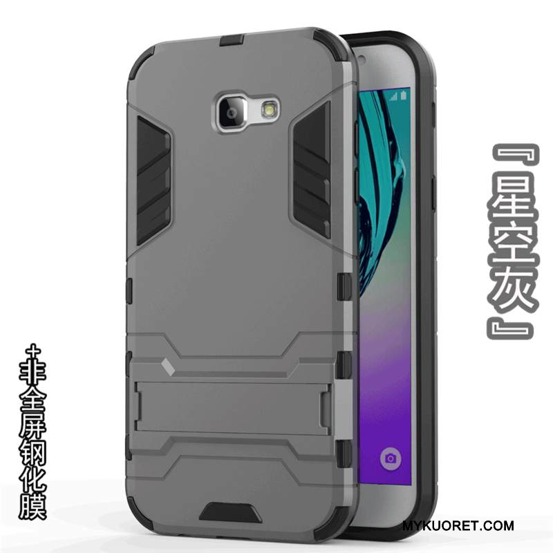 Kuori Samsung Galaxy A3 2017 Pehmeä Neste Puhelimen Kuoret Trendi, Kotelo Samsung Galaxy A3 2017 Suojaus Kova Murtumaton