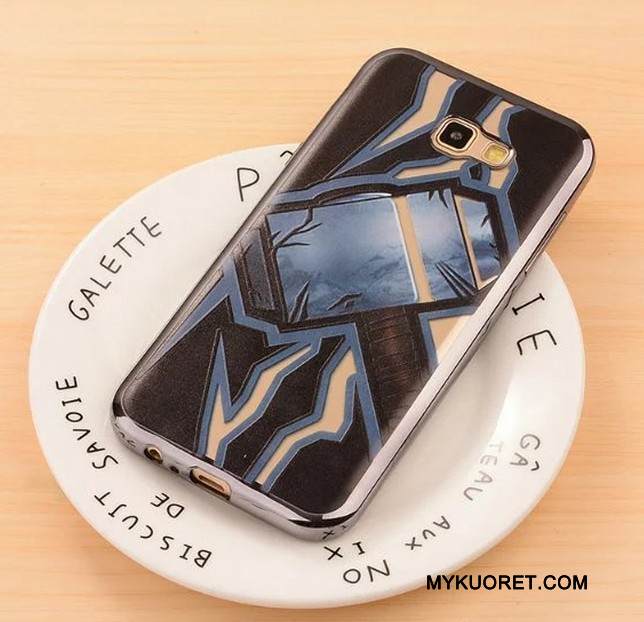 Kuori Samsung Galaxy A3 2017 Sarjakuva Pinnoitus Puhelimen Kuoret, Kotelo Samsung Galaxy A3 2017 Suojaus Murtumaton Jauhe