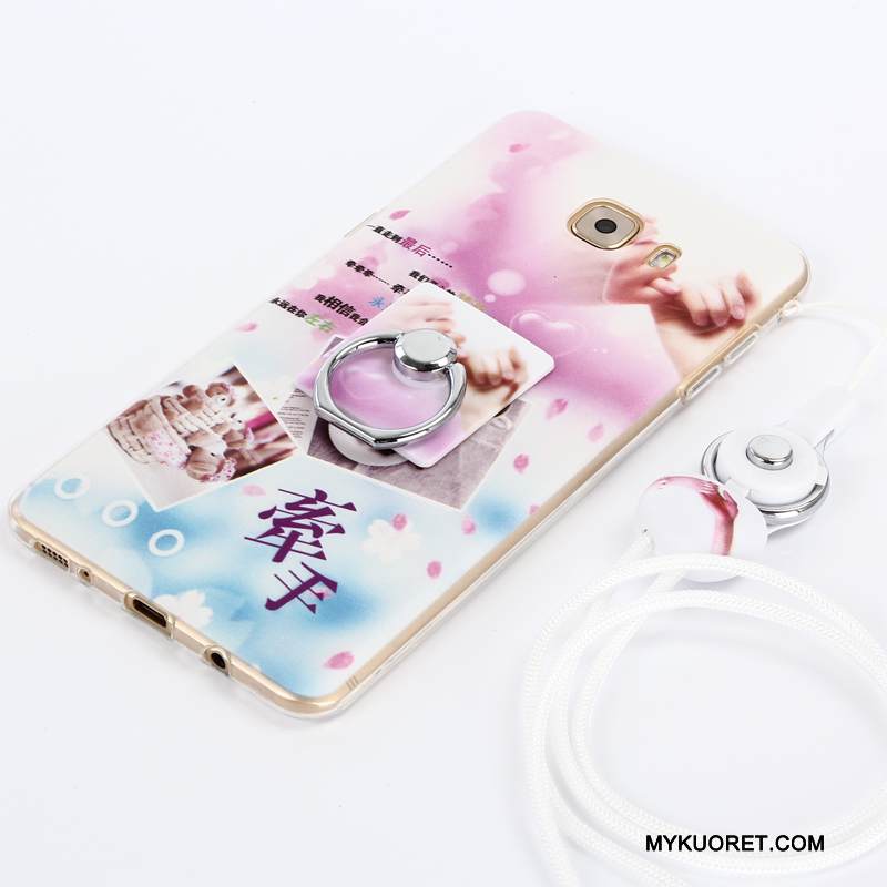 Kuori Samsung Galaxy A3 2017 Suojaus Murtumaton Violetti, Kotelo Samsung Galaxy A3 2017 Puhelimen Kuoret Trendi