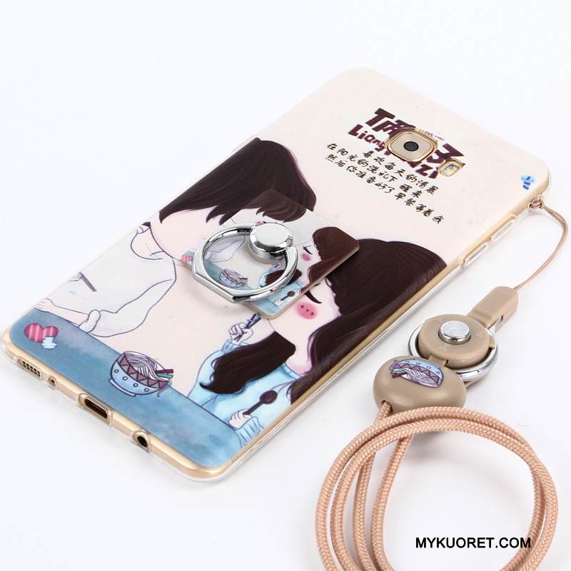 Kuori Samsung Galaxy A3 2017 Suojaus Murtumaton Violetti, Kotelo Samsung Galaxy A3 2017 Puhelimen Kuoret Trendi