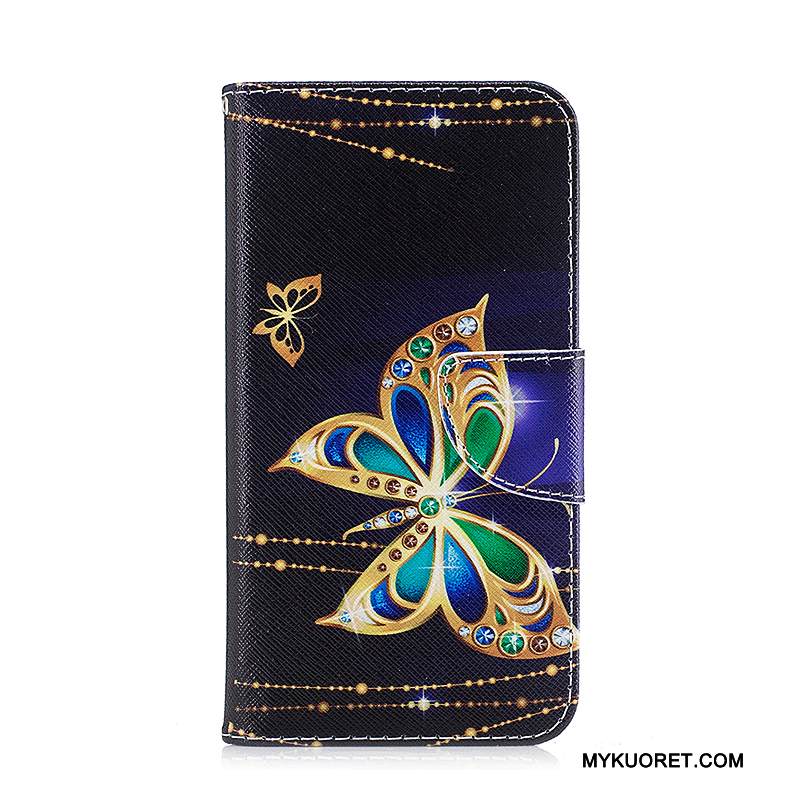 Kuori Samsung Galaxy A3 2017 Suojaus Puhelimen Kuoret Sininen, Kotelo Samsung Galaxy A3 2017 Nahka