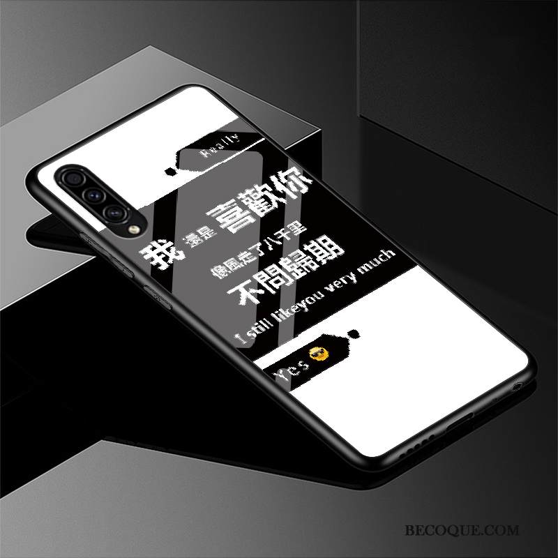 Kuori Samsung Galaxy A30s Laukut Lasi Persoonallisuus, Kotelo Samsung Galaxy A30s Suojaus Rakastunut Peili