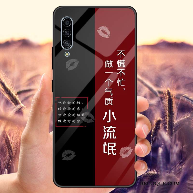 Kuori Samsung Galaxy A30s Laukut Puhelimen Kuoret Lasi, Kotelo Samsung Galaxy A30s Sininen Rakastunut