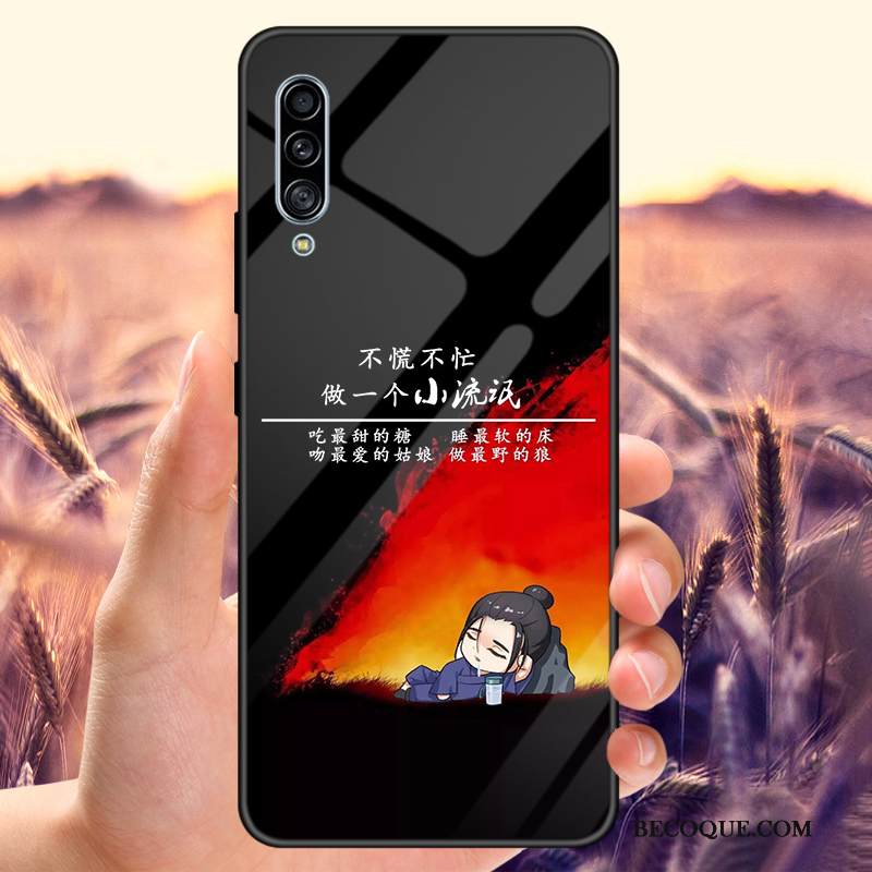 Kuori Samsung Galaxy A30s Laukut Puhelimen Kuoret Lasi, Kotelo Samsung Galaxy A30s Sininen Rakastunut