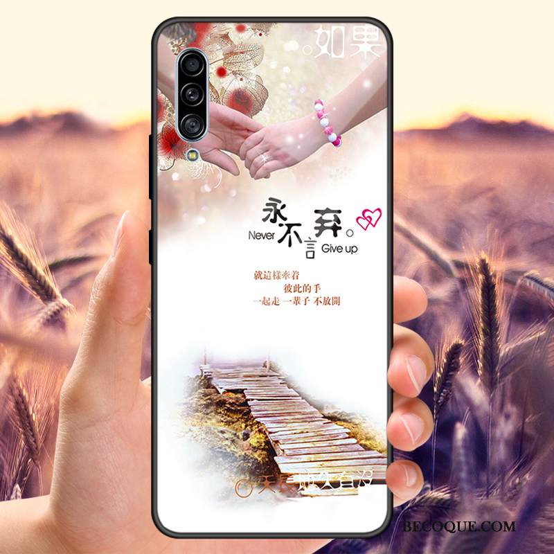 Kuori Samsung Galaxy A30s Laukut Puhelimen Kuoret Lasi, Kotelo Samsung Galaxy A30s Sininen Rakastunut