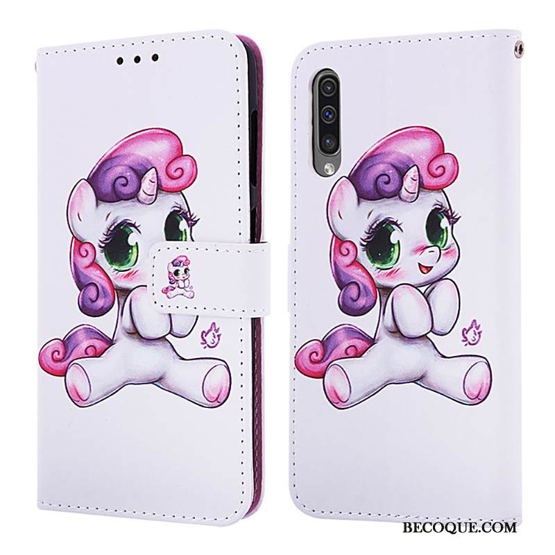 Kuori Samsung Galaxy A30s Pehmeä Neste Kortti Persoonallisuus, Kotelo Samsung Galaxy A30s Nahka Musta