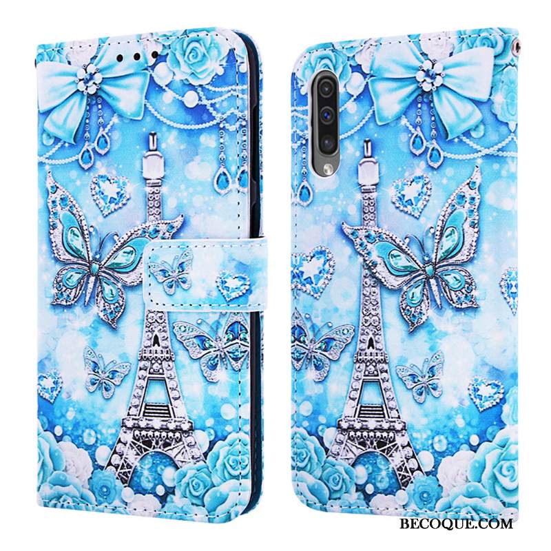 Kuori Samsung Galaxy A30s Pehmeä Neste Kortti Persoonallisuus, Kotelo Samsung Galaxy A30s Nahka Musta