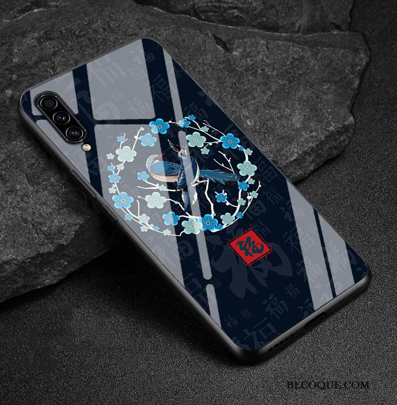 Kuori Samsung Galaxy A30s Pehmeä Neste Muokata Lasi, Kotelo Samsung Galaxy A30s Silikoni Trendi Musta