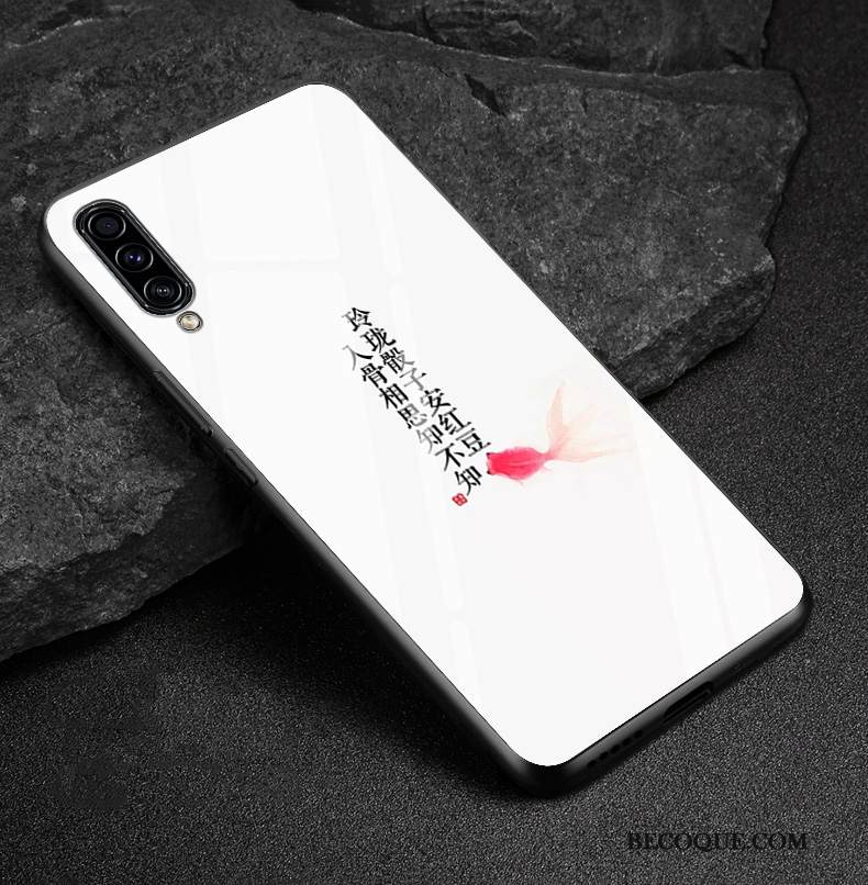 Kuori Samsung Galaxy A30s Pehmeä Neste Muokata Lasi, Kotelo Samsung Galaxy A30s Silikoni Trendi Musta