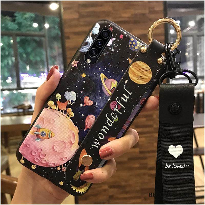 Kuori Samsung Galaxy A30s Pehmeä Neste Ripustettavat Koristeet Keltainen, Kotelo Samsung Galaxy A30s Sarjakuva Hyvä Myynti Puhelimen Kuoret