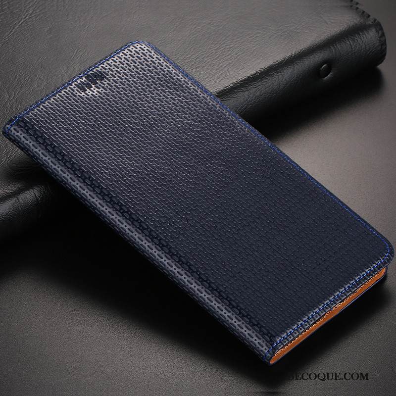 Kuori Samsung Galaxy A30s Suojaus Murtumaton Puhelimen Kuoret, Kotelo Samsung Galaxy A30s Nahka Sininen Kukkakuvio