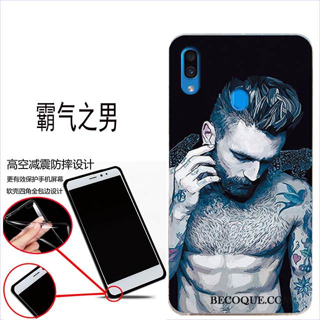 Kuori Samsung Galaxy A40 Pehmeä Neste Violetti, Kotelo Samsung Galaxy A40 Suojaus