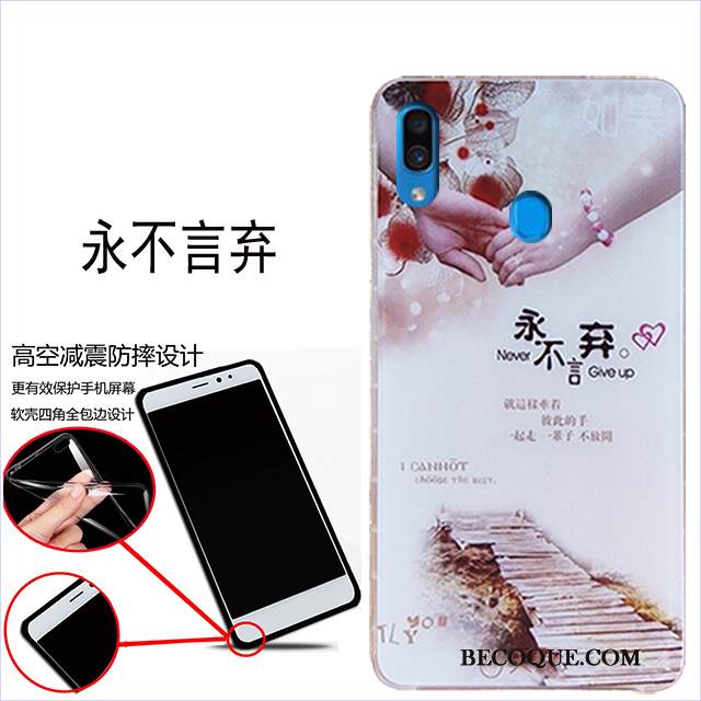 Kuori Samsung Galaxy A40 Pehmeä Neste Violetti, Kotelo Samsung Galaxy A40 Suojaus