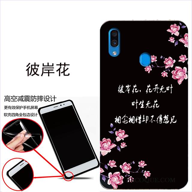 Kuori Samsung Galaxy A40 Pehmeä Neste Violetti, Kotelo Samsung Galaxy A40 Suojaus