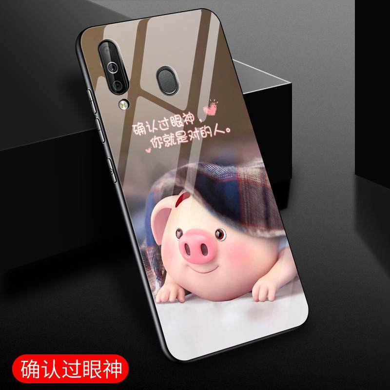 Kuori Samsung Galaxy A40s Pehmeä Neste Murtumaton Puhelimen Kuoret, Kotelo Samsung Galaxy A40s Laukut Lasi Pieni