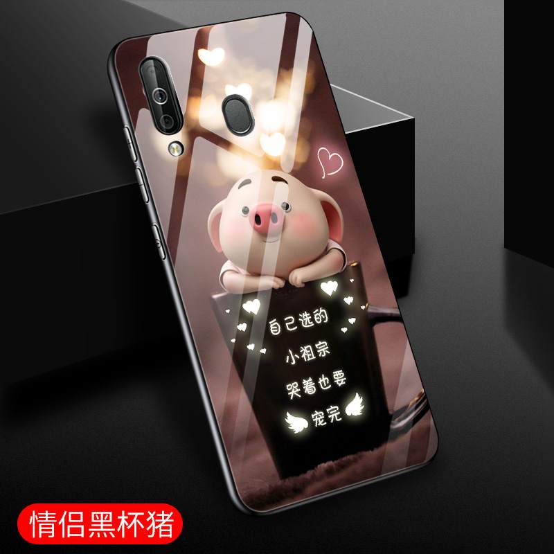 Kuori Samsung Galaxy A40s Pehmeä Neste Murtumaton Puhelimen Kuoret, Kotelo Samsung Galaxy A40s Laukut Lasi Pieni