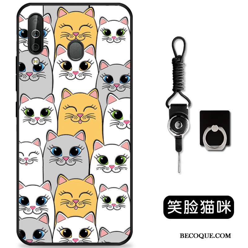 Kuori Samsung Galaxy A40s Silikoni Vihreä Ulotteinen, Kotelo Samsung Galaxy A40s Sarjakuva Ihana Puhelimen Kuoret