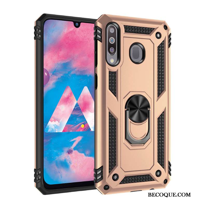 Kuori Samsung Galaxy A40s Tuki Kova Magneettinen, Kotelo Samsung Galaxy A40s Puhelimen Kuoret Hopea