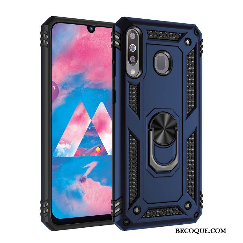 Kuori Samsung Galaxy A40s Tuki Kova Magneettinen, Kotelo Samsung Galaxy A40s Puhelimen Kuoret Hopea