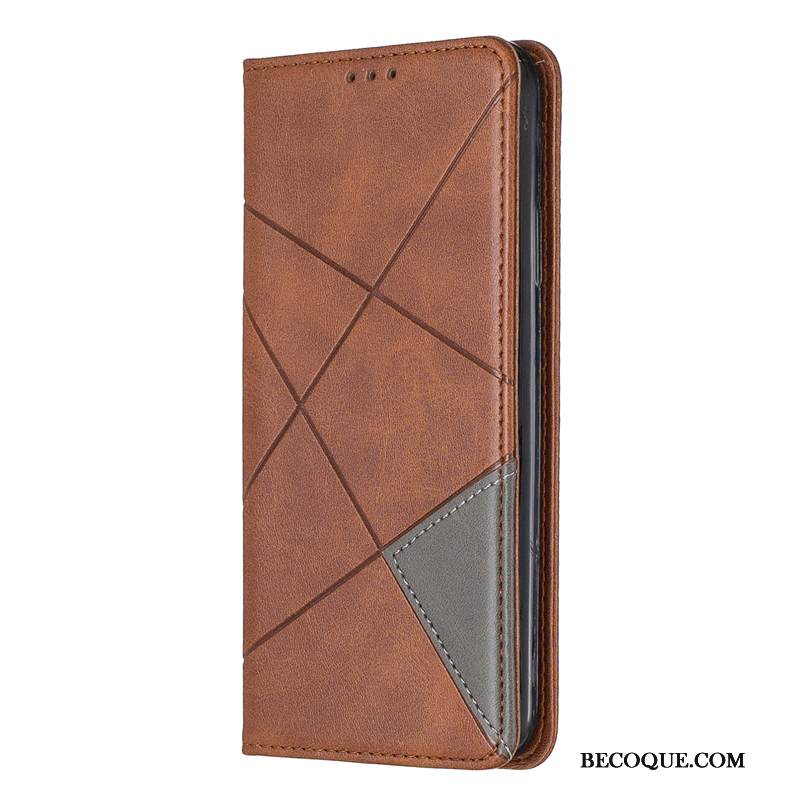 Kuori Samsung Galaxy A41 Kuoret Kortti Timantti, Kotelo Samsung Galaxy A41 Nahka Puhelimen Kuoret Keltainen