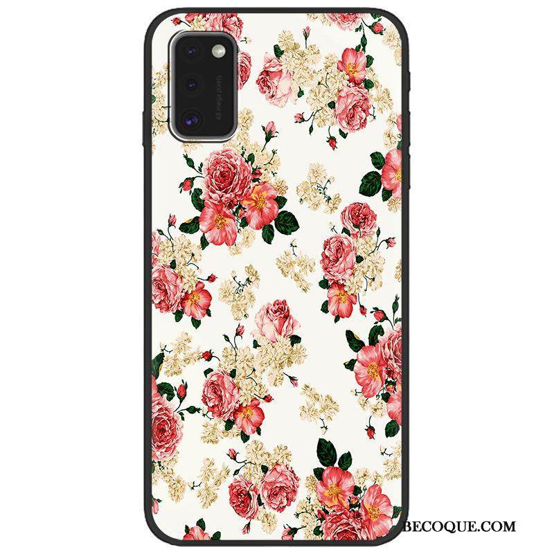 Kuori Samsung Galaxy A41 Luova Vihreä Trendi, Kotelo Samsung Galaxy A41 Pehmeä Neste Puhelimen Kuoret Pesty Suede