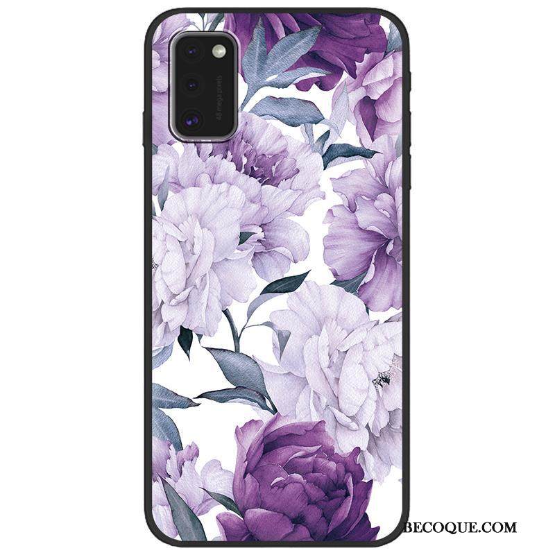 Kuori Samsung Galaxy A41 Luova Vihreä Trendi, Kotelo Samsung Galaxy A41 Pehmeä Neste Puhelimen Kuoret Pesty Suede