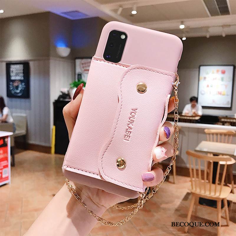 Kuori Samsung Galaxy A41 Silikoni Murtumaton Persoonallisuus, Kotelo Samsung Galaxy A41 Suojaus Puhelimen Kuoret Keltainen