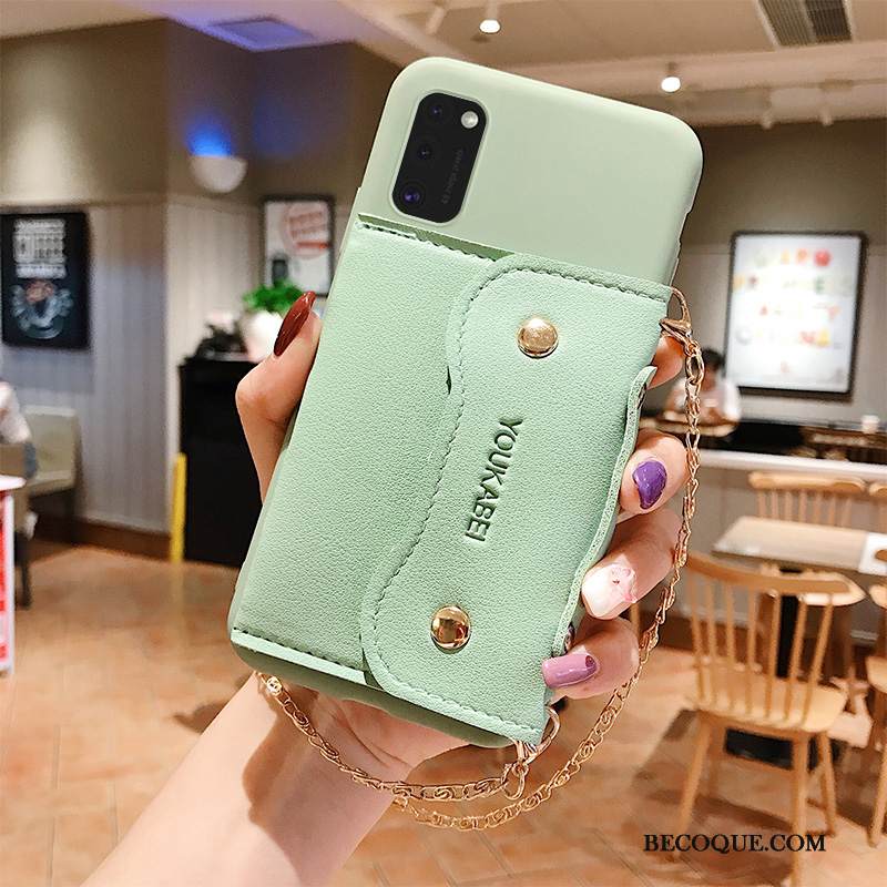 Kuori Samsung Galaxy A41 Silikoni Murtumaton Persoonallisuus, Kotelo Samsung Galaxy A41 Suojaus Puhelimen Kuoret Keltainen