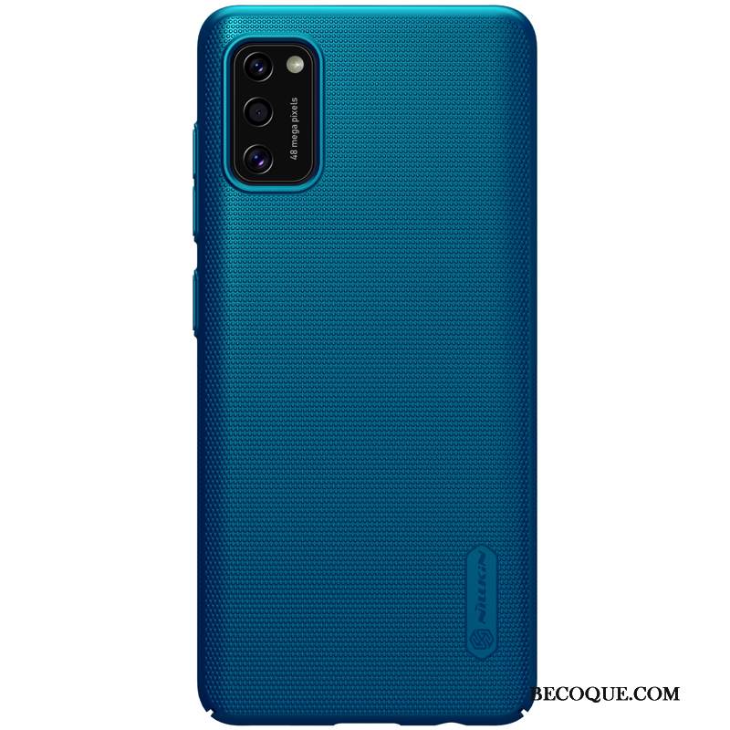 Kuori Samsung Galaxy A41 Suojaus Pesty Suede Puhelimen Kuoret, Kotelo Samsung Galaxy A41 Murtumaton Kevyt