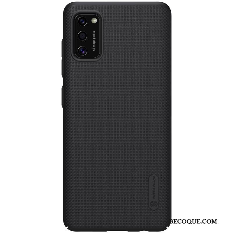 Kuori Samsung Galaxy A41 Suojaus Pesty Suede Puhelimen Kuoret, Kotelo Samsung Galaxy A41 Murtumaton Kevyt