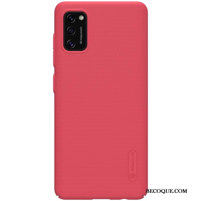 Kuori Samsung Galaxy A41 Suojaus Pesty Suede Puhelimen Kuoret, Kotelo Samsung Galaxy A41 Murtumaton Kevyt