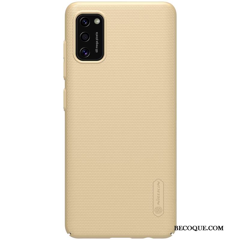 Kuori Samsung Galaxy A41 Suojaus Pesty Suede Puhelimen Kuoret, Kotelo Samsung Galaxy A41 Murtumaton Kevyt
