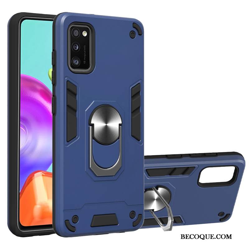 Kuori Samsung Galaxy A41 Tuki Puhelimen Kuoret Auto, Kotelo Samsung Galaxy A41 Suojaus Paksut Liukumaton