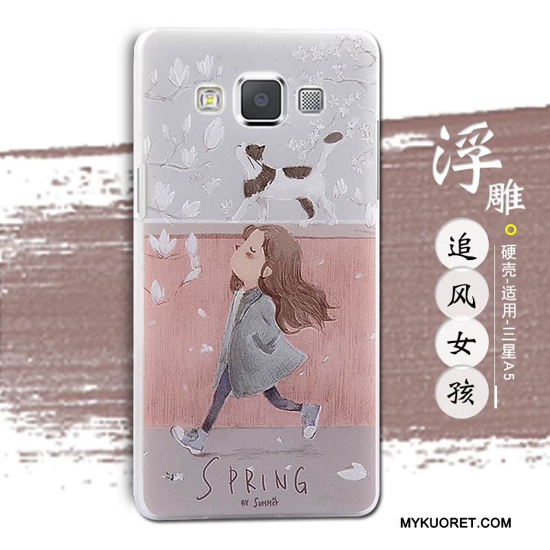 Kuori Samsung Galaxy A5 2015 Kohokuviointi Puhelimen Kuoret, Kotelo Samsung Galaxy A5 2015 Maalaus