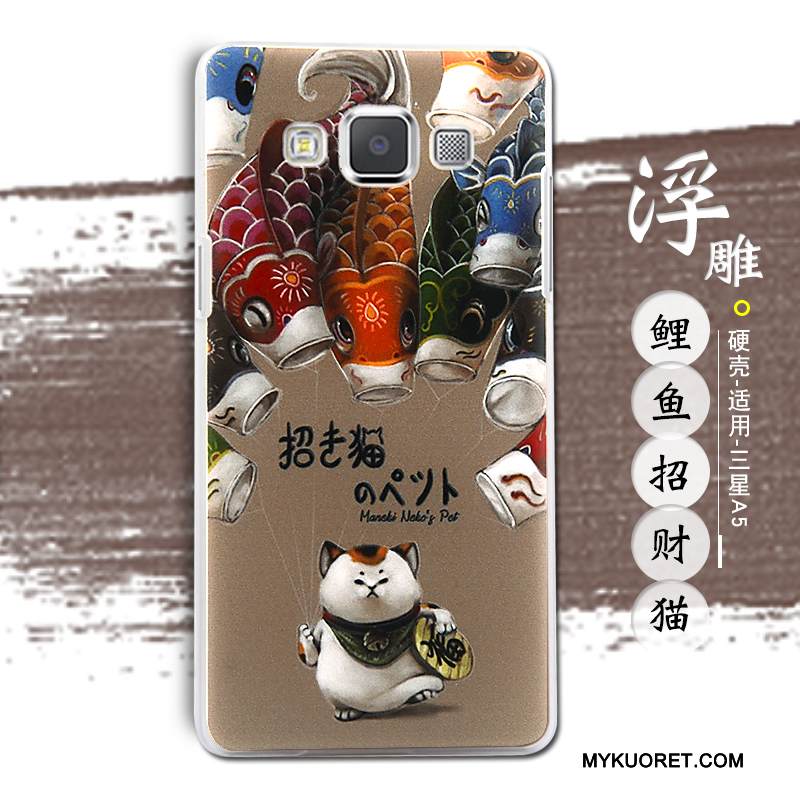 Kuori Samsung Galaxy A5 2015 Kohokuviointi Puhelimen Kuoret, Kotelo Samsung Galaxy A5 2015 Maalaus