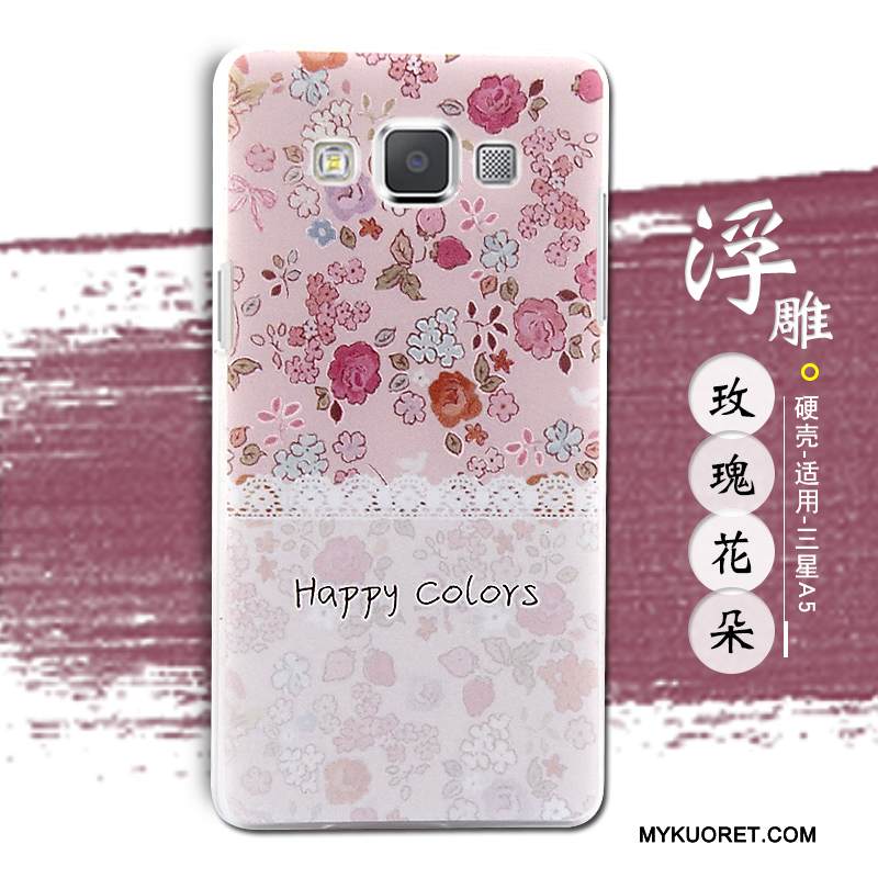 Kuori Samsung Galaxy A5 2015 Kohokuviointi Puhelimen Kuoret, Kotelo Samsung Galaxy A5 2015 Maalaus