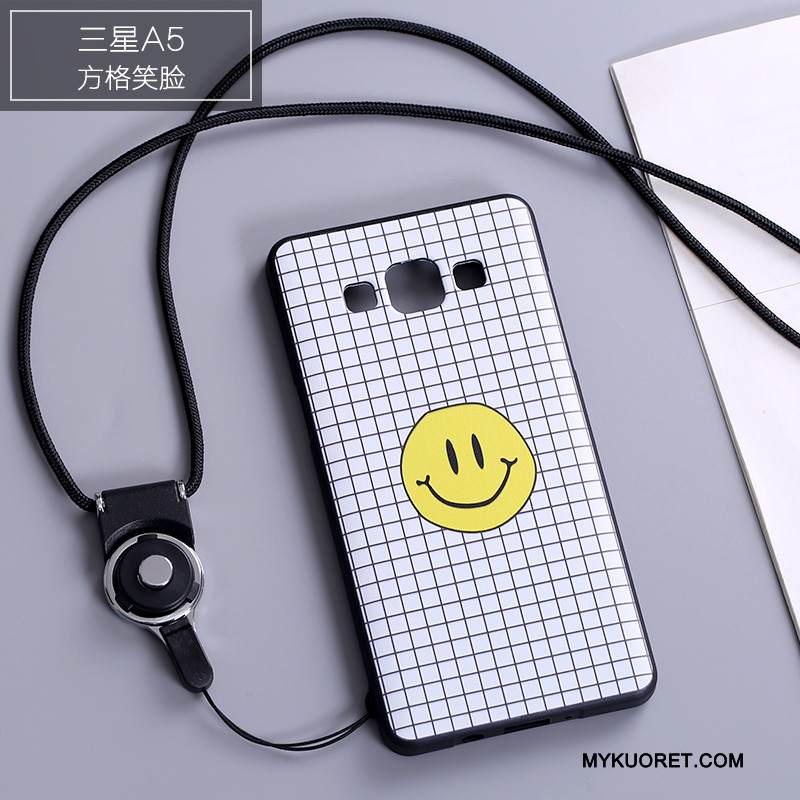 Kuori Samsung Galaxy A5 2015 Laukut Valkoinen Persoonallisuus, Kotelo Samsung Galaxy A5 2015 Pehmeä Neste Ihana Puhelimen Kuoret