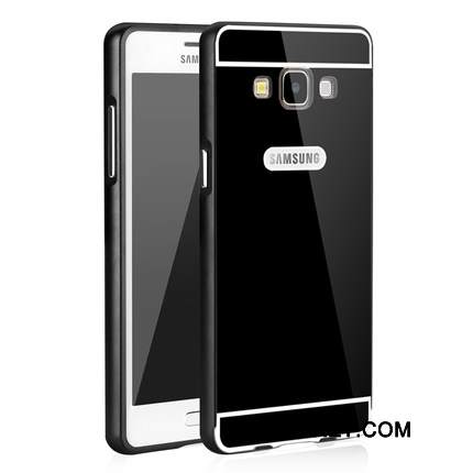 Kuori Samsung Galaxy A5 2015 Metalli Murtumaton Takakansi, Kotelo Samsung Galaxy A5 2015 Suojaus Jauhe Kehys
