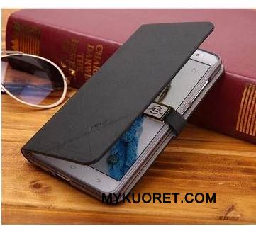Kuori Samsung Galaxy A5 2015 Nahka Puhelimen Kuoret, Kotelo Samsung Galaxy A5 2015 Suojaus