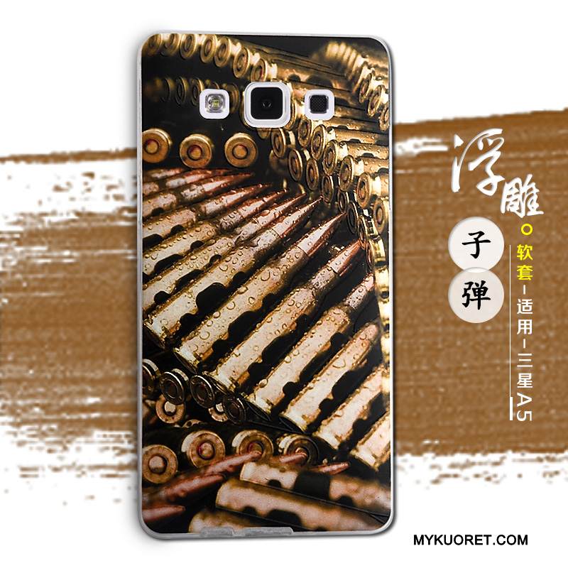 Kuori Samsung Galaxy A5 2015 Pehmeä Neste Murtumaton Ihana, Kotelo Samsung Galaxy A5 2015 Silikoni Sininen