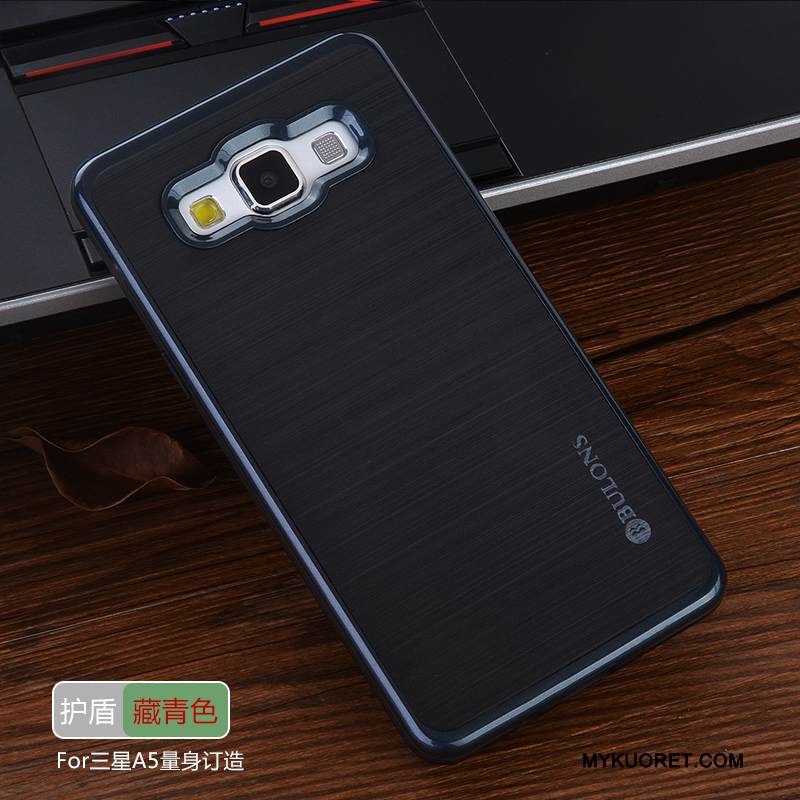 Kuori Samsung Galaxy A5 2015 Pehmeä Neste Persoonallisuus Trendi, Kotelo Samsung Galaxy A5 2015 Suojaus Puhelimen Kuoret Harmaa