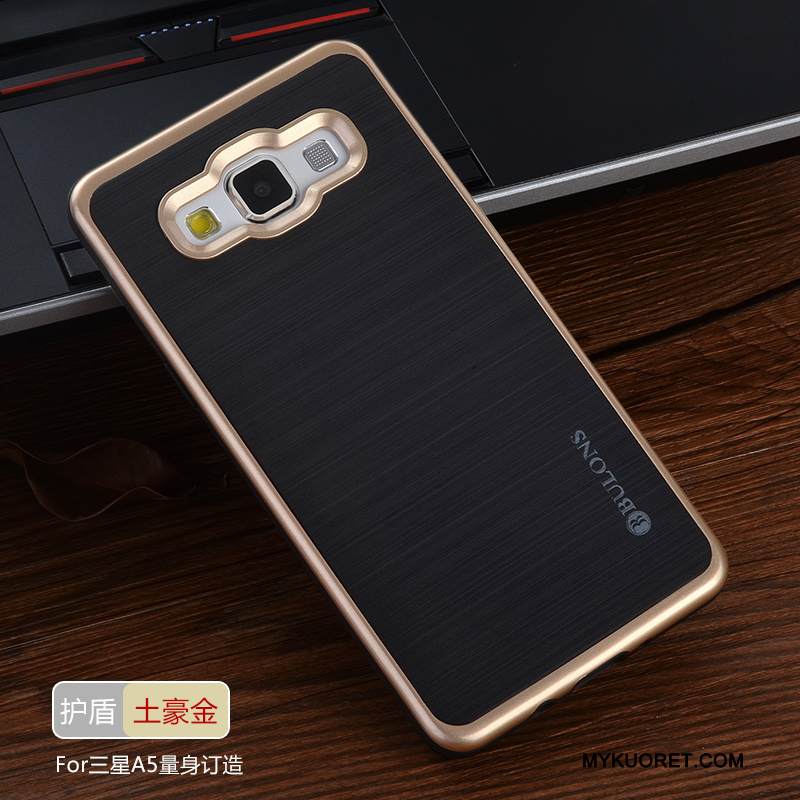 Kuori Samsung Galaxy A5 2015 Pehmeä Neste Persoonallisuus Trendi, Kotelo Samsung Galaxy A5 2015 Suojaus Puhelimen Kuoret Harmaa