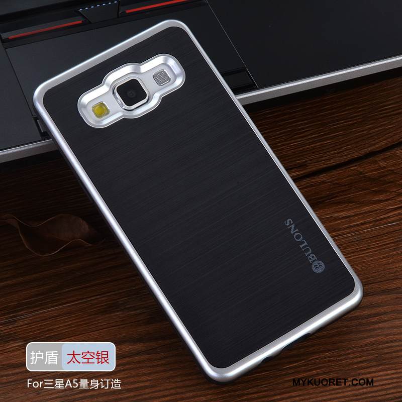 Kuori Samsung Galaxy A5 2015 Pehmeä Neste Persoonallisuus Trendi, Kotelo Samsung Galaxy A5 2015 Suojaus Puhelimen Kuoret Harmaa