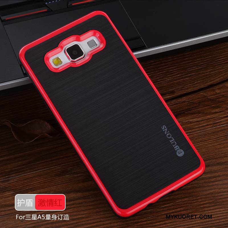 Kuori Samsung Galaxy A5 2015 Pehmeä Neste Persoonallisuus Trendi, Kotelo Samsung Galaxy A5 2015 Suojaus Puhelimen Kuoret Harmaa