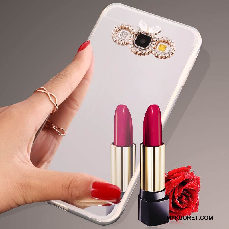 Kuori Samsung Galaxy A5 2015 Pehmeä Neste Uusi Jauhe, Kotelo Samsung Galaxy A5 2015 Suojaus Puhelimen Kuoret