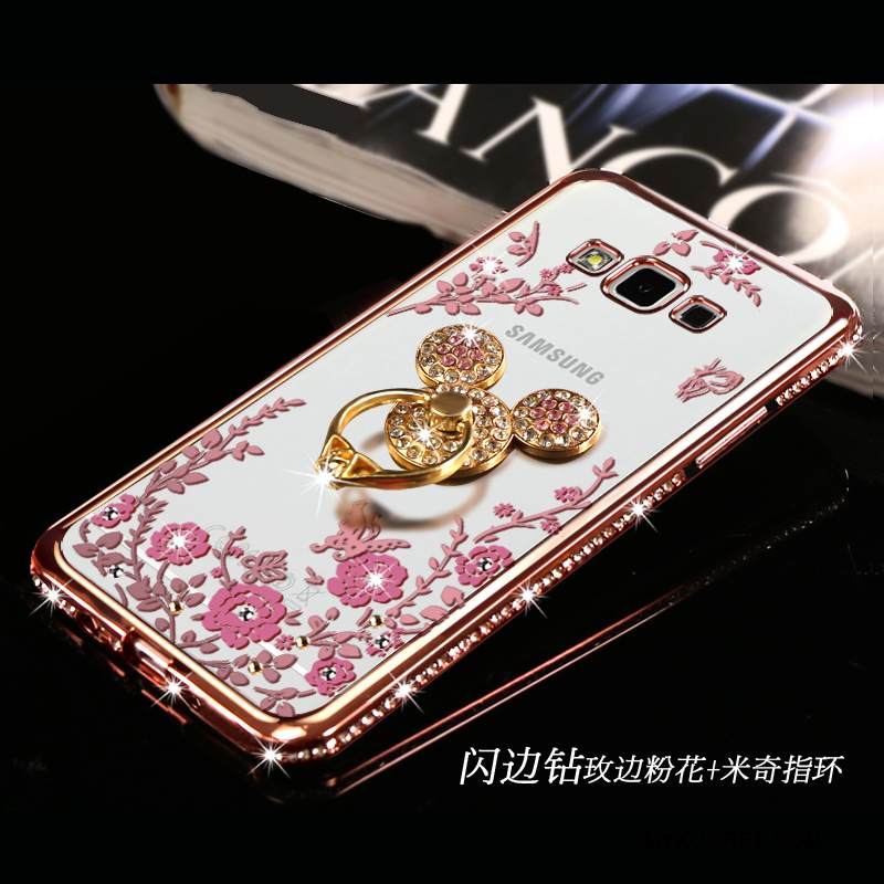 Kuori Samsung Galaxy A5 2015 Silikoni Ihana Murtumaton, Kotelo Samsung Galaxy A5 2015 Laukut Yksinkertainen Jauhe