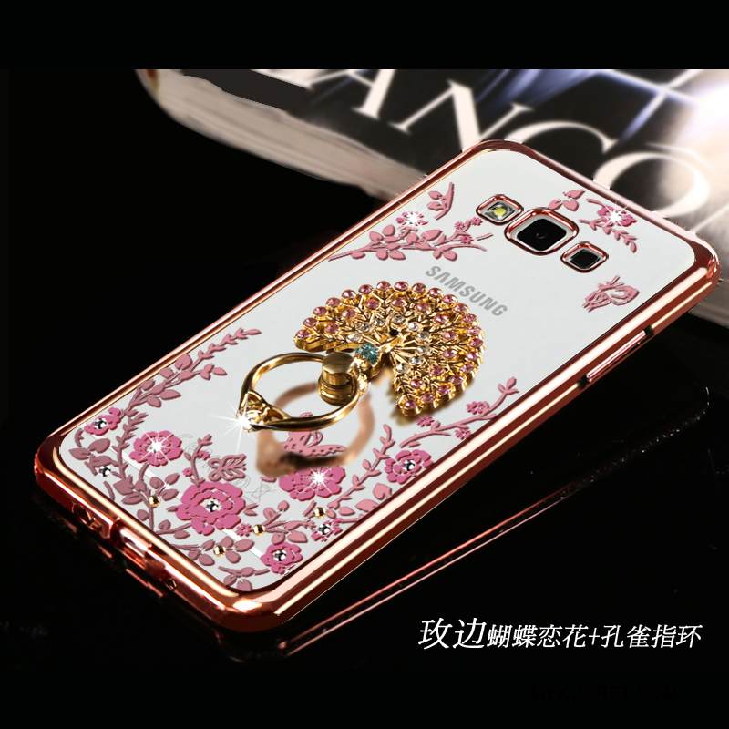 Kuori Samsung Galaxy A5 2015 Silikoni Ihana Murtumaton, Kotelo Samsung Galaxy A5 2015 Laukut Yksinkertainen Jauhe