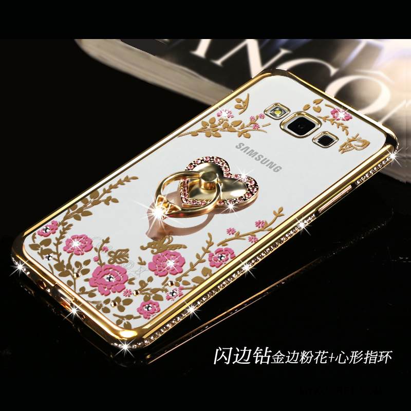 Kuori Samsung Galaxy A5 2015 Silikoni Ihana Murtumaton, Kotelo Samsung Galaxy A5 2015 Laukut Yksinkertainen Jauhe